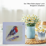 When Robins Appear Print